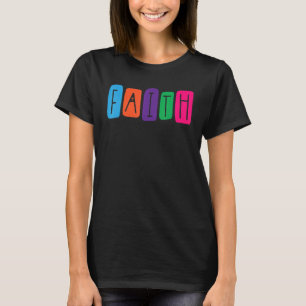 T-shirt Christian Church jesus God Bible Verse Love Faith