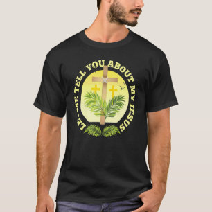 T-shirt Christian Cross Laissez-Moi Vous Parler De Mon Jés