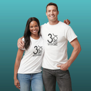 T-shirt Christian Jean 3:16 Verse de la Bible en colère