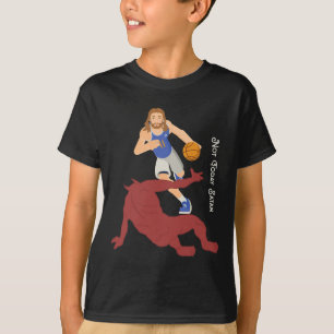 T-shirt Christian Jesus contre Satan Pas aujourd'hui Byske