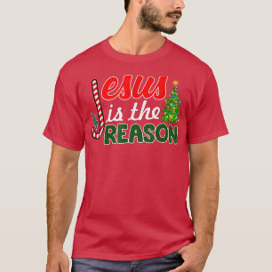 T-shirt Christian Jésus Est La Raison Du Sucre de canne Re