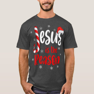 T-shirt Christian Jésus Est La Raison Du Sucre de canne Re