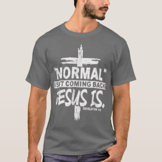 T-shirt Christian Normal ne revient pas Jésus est un cadea