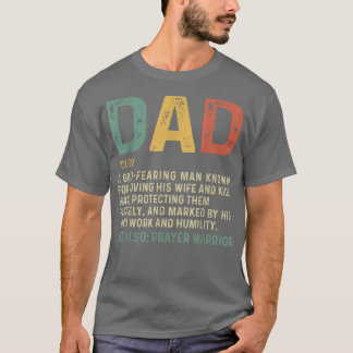 T-shirt Christian Papa Définition Fête des pères DAD 