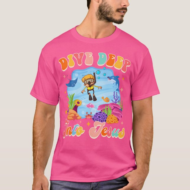 T-shirt Christian Scuba Plongée Plongée Plongée Plongée Vb (Devant)