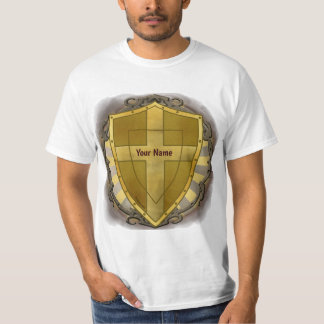 T-shirt Christian Shield Cross