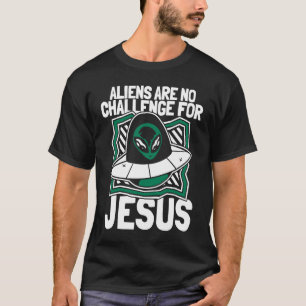 T-shirt Christian Ufo Religion Catholique Christianisme A