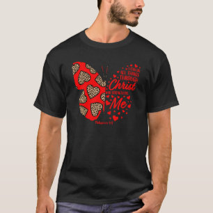 T-shirt Christian Valentine S Day Son Cheetah Print Butte