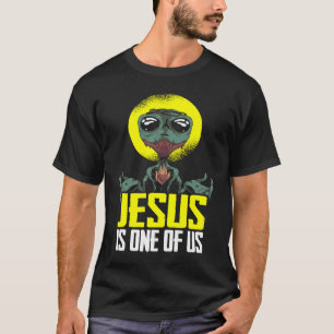 T-shirt Christianisme Religion chrétienne catholique Alien