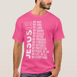 T-shirt Christianisme Religion Sainte Bible Christian Jésu
