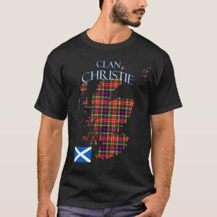 T-shirt Christie Scottish Clan Tartan Scotland