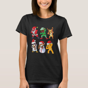 T-shirt Christmas African American Père Noël and Friends G
