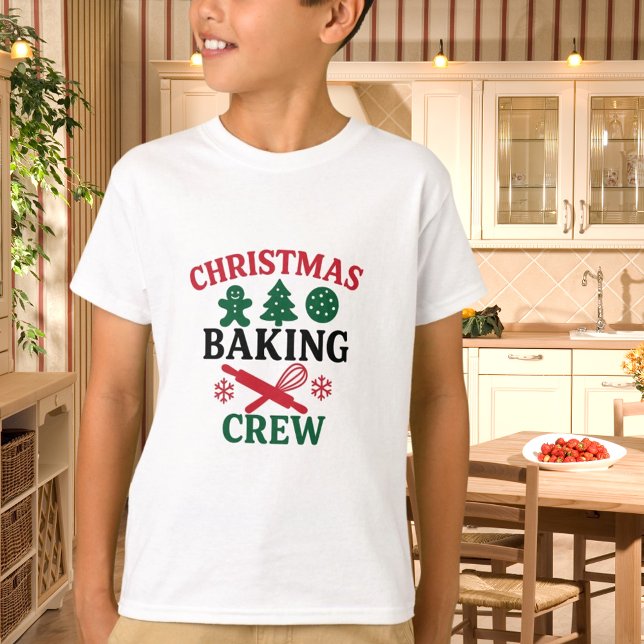 T-shirt Christmas Baking Crew boy (Créateur téléchargé)