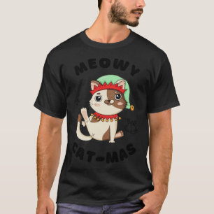 T-shirt Christmas Cat