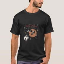 Christmas Chocolate Cookie and Soccer Ball