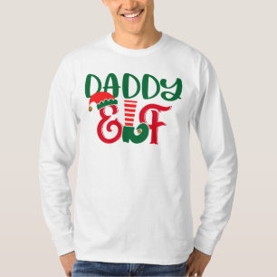 T-shirt Christmas Daddy Elf