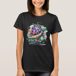 T-shirt Christmas grape tree