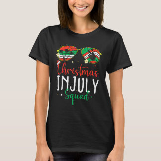 T-shirt Christmas In July Squad Summer Xmas Men Women Kids