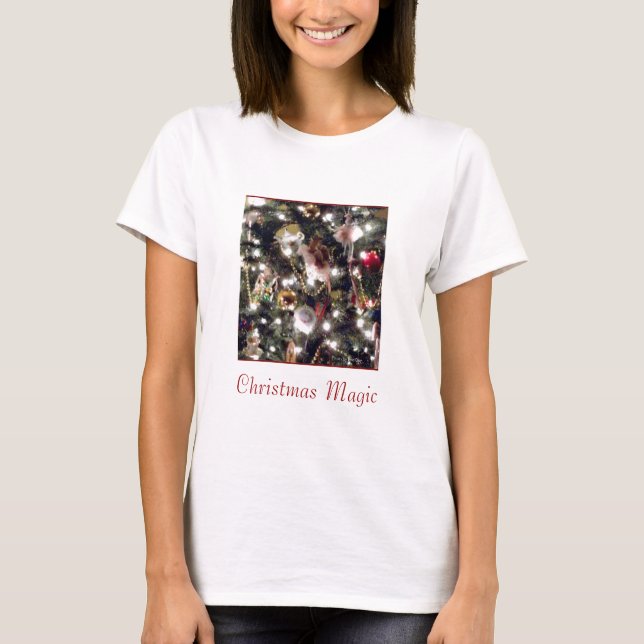 T-shirt 'Christmas Magic' Ladies (Devant)
