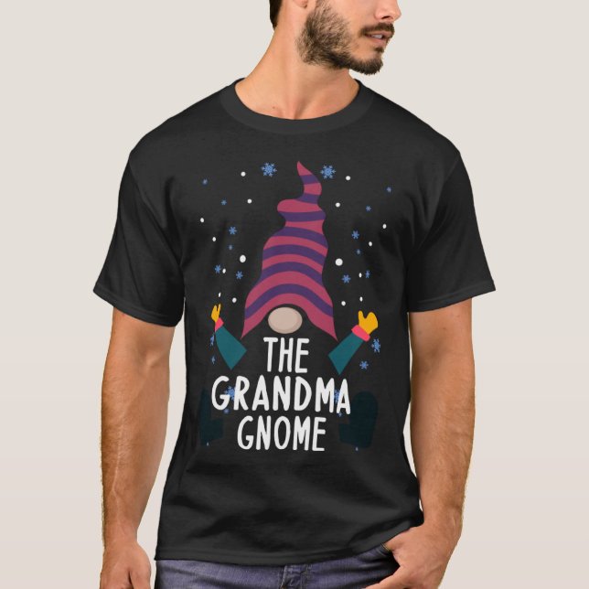 T-shirt Christmas matching pjs for family christmas or Gra (Devant)