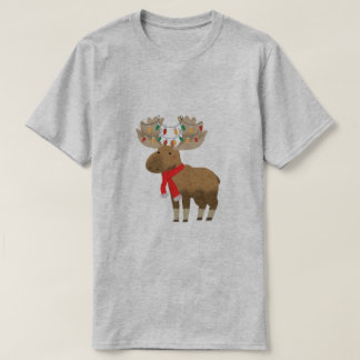T-shirt Christmas Moose Shirt