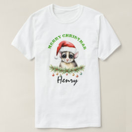 T-shirt Christmas Oz Animals Sugar Glider Fam Matching Men
