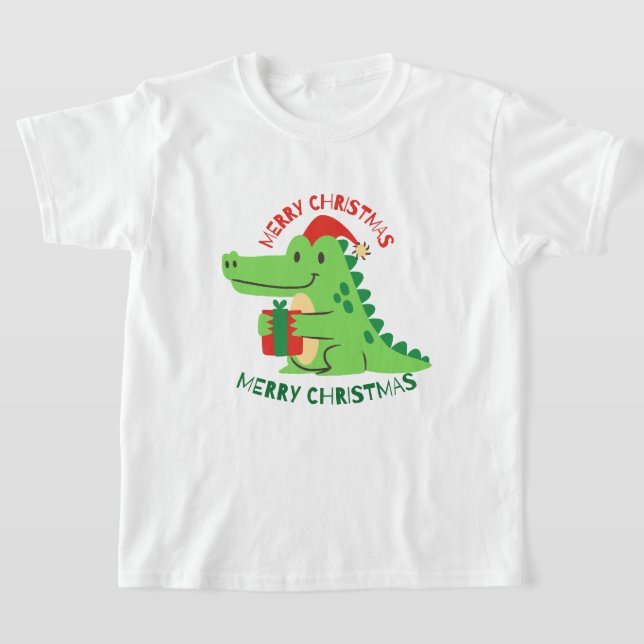T-SHIRT CHRISTMAS SHIRT - CADEAU CROCO (Poser)