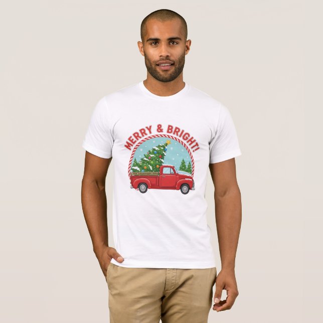 T-Shirt Christmas Truck (Devant entier)
