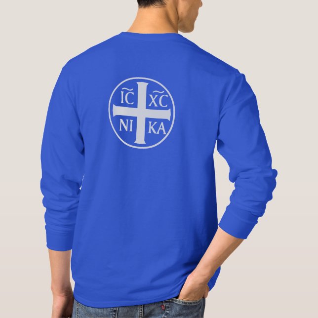 T-shirt Christogram ICXC NIKA Jésus conquiert (Dos)