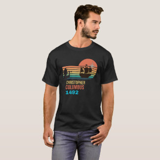 T-shirt Christopher Columbus day history