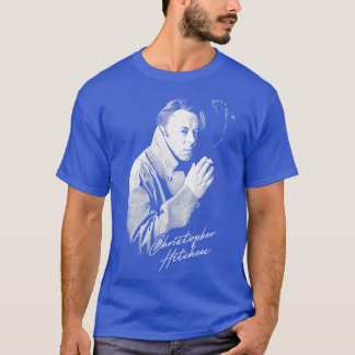 T-shirt Christopher Hitchens Style Rétro
