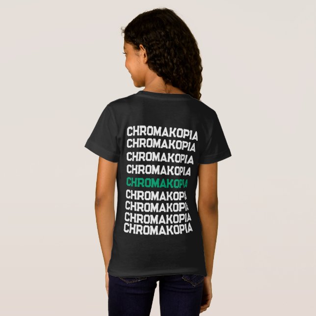 T-Shirt CHROMAKOPIE RÉPÉTANT DES ENFANTS IMPRIMÉS (Dos entier)