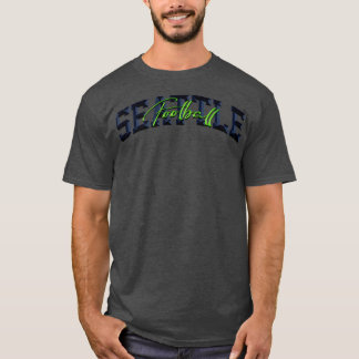 T-shirt Chrome 3D de Seattle