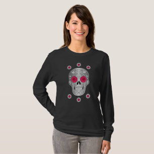 T-shirt Chrome Calavera (Rose)