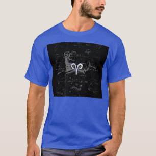 T-shirt Chrome comme Aries Symbole Zodiac sur Hevelius