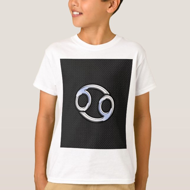 T-shirt Chrome Comme Cancer Zodiac Connexion Snake Skin St (Devant)