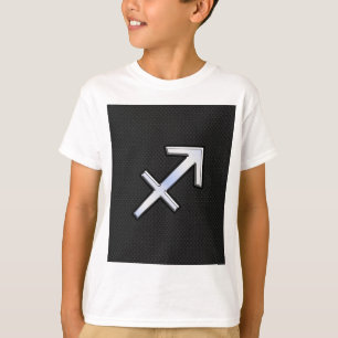 T-shirt Chrome Comme Sagittarius Zodiac Connexion Noir
