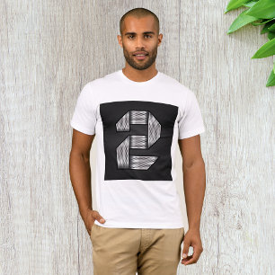 T-shirt Chrome Industriel Numéro 2 Métallisé Gras