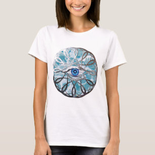 T-shirt Chrome Mystical Eye Design