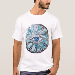 T-shirt Chrome Mystical Eye Design