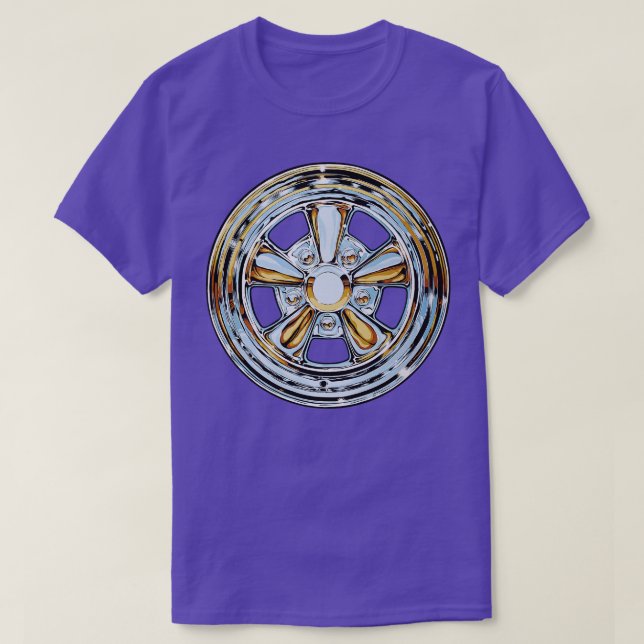 T-SHIRT CHROME RIM (Design devant)