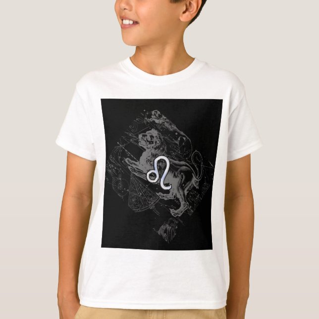 T-shirt Chrome Style Leo Zodiac Connexion Hevelius (Devant)