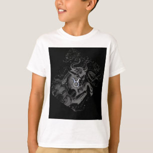 T-shirt Chromique Taurus Zodiac on Hevelius Black