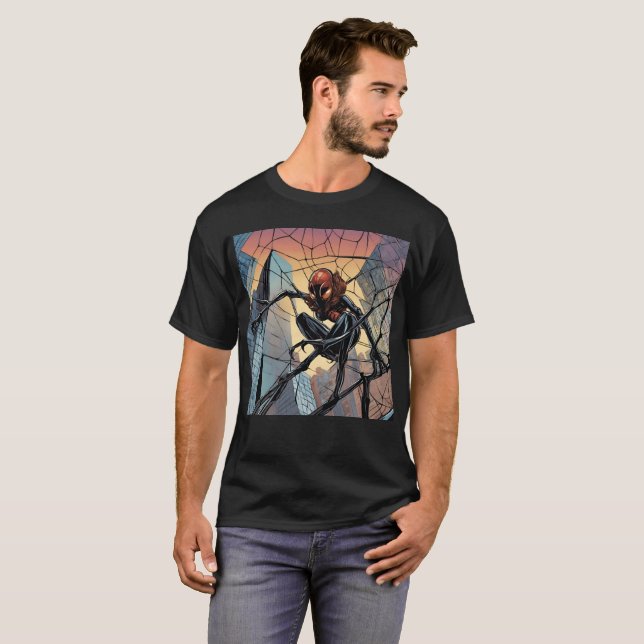 T-shirt Chroniques de la bande dessinée : La veuve Brown - (Devant entier)