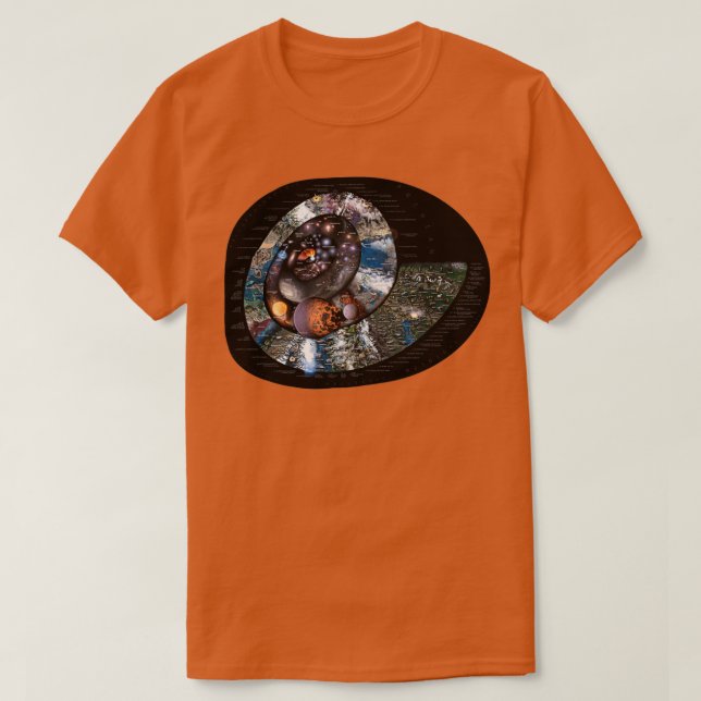 T-shirt Chronologie de la nature (Design devant)