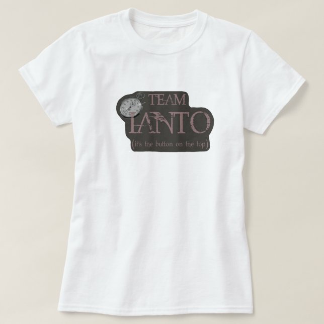 T-shirt Chronomètre d'Ianto- d'équipe (Design devant)