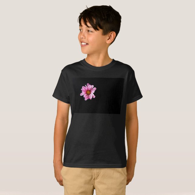 T-shirt Chrysanthemum Fleur bcna (Devant entier)