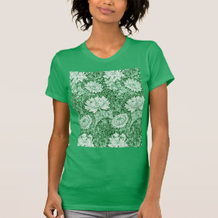 T-shirt Chrysanthemum Green, William Morris