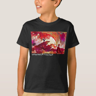 T-shirt Chrysanthemum Yoake - Artiste -NFT Artisans SamurA