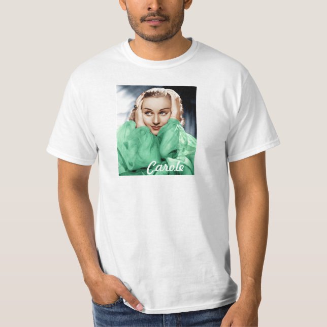 T-shirt CHU Carole Lombard 1 pièce en t blanche (Devant)